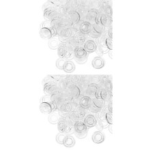 400Pièces Amortisseurs Transparents Pour Plateau En Verre Sans Colle