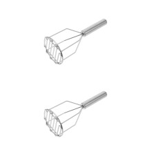 2Pièces - Métal Polyvalent Résistant Chaleur Argenté