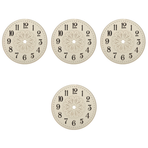 4Pièces Plaque Fer Pour Remplacement DIY Élégant