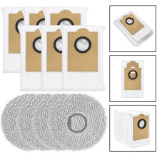 For Lefan M3 / M3 Max / M3 Gen2 Robot Vacuum Cleaner, Mop Pads Dust Bags
