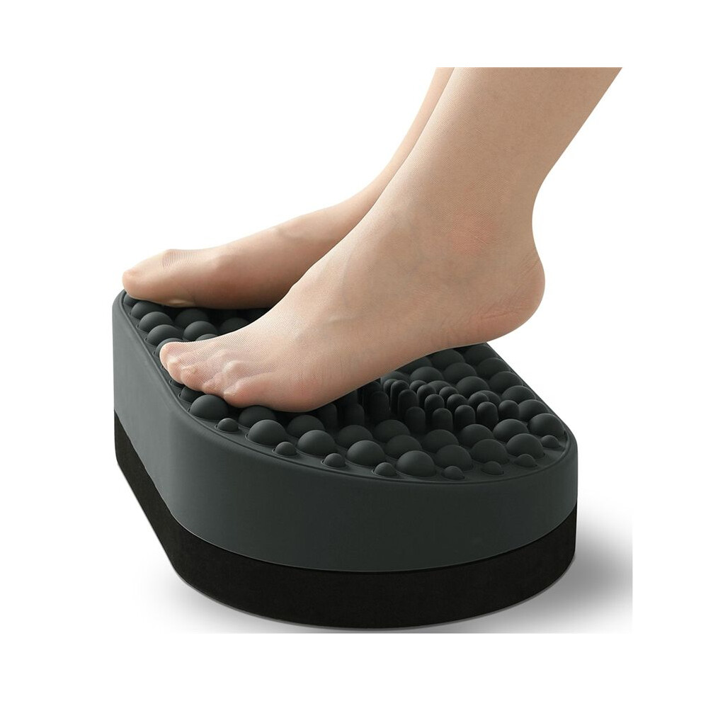 Under Desk Foot Rest For Home,Ergonomic Ottoman Stool With Silicone Pad For Plantar Fasciitis Relief,Soft Foot Massager 6032000414079