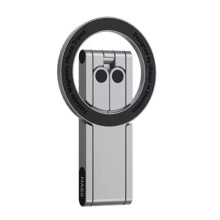 Ulanzi MA60 Foldable Magnetic Phone Tripod Ultra-Slim 0.8cm Dual-Sided Holder for 16 & 15 Desk Mount & Handle Tripod