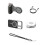 TELESIN  Selfie Grip for  17 Pro Max Vlog Handle with Fill Light Camera Adapter for Enhanced Photography 1
