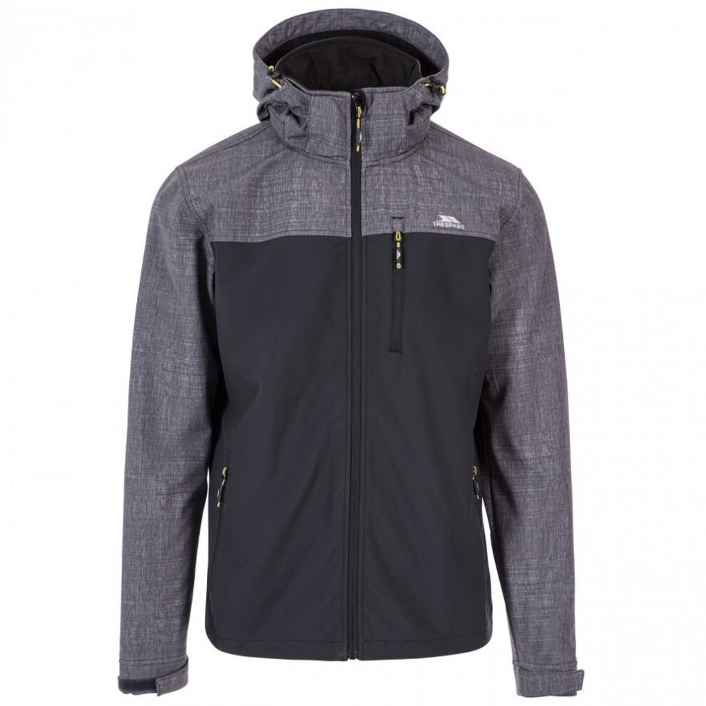 Trespass (Xxl, Dark Grey Marl) Mens Abbott Softshell Jacket