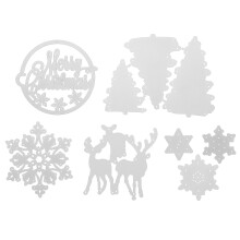 9St Kerstsnijmallen Carbon Staal Voor Handwerk En Fotoalbums