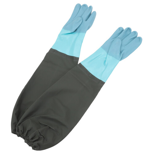 1 Paar Afwas Handschoenen Van Geteerde Doek