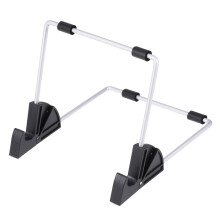 Aluminium Tablet Display Stand Zwart Handenvrij Bureau