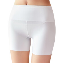 1St Witte High Waist Short Leggings Ijszijde Ademend Onder
