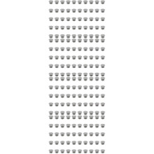800Pièces Cache Charnières Gris Pour Cuisine Placards
