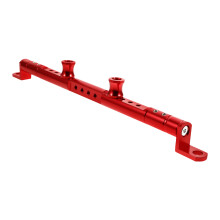 Motorfiets Handvat Verstevigingsstang Rood Aluminium Accessoire