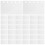100St Dubbelzijdig Loslaatpapier white Sticker Binder Wit 1