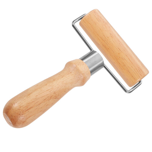 Multifunctionele Roller Pin Voor Pizza Bruin
