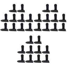 60Pièces Protecteurs Doigts Jeu Mobile Noir Anti-Sueur Antiglisse