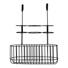 1Pièces Organisateur Mural Noir Pour Rangement Polyvalent