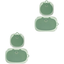 4Pièces À Découper Cuisine Vert Antidérapant Pp+tpr