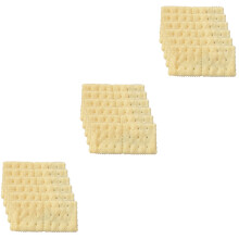 18Pièces Biscuits Artificiels En PVC Khaki Pour Décoration Photo