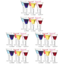 36Pièces Mini Cocktails Décoratifs En Résine Pour Mini Maison