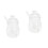 2Pièces Pots De Conservation En Verre Transparent Pour 1