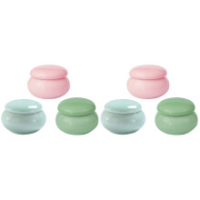 6Pièces Boîtes De Rangement Cosmétiques Céramique Durables Et Légères
