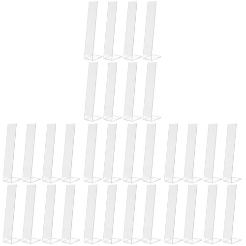 32Pièces Présentoir Clips Cheveux Transparent Durable Et Stylé