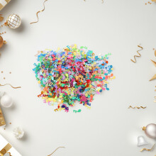 2Paquets Confettis Décoratifs Musical Note Couleur Assortie Pour