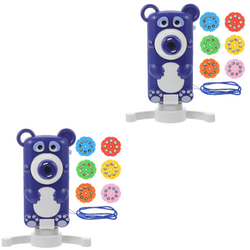 2Ensembles Jouets Projection Animaux Lumière De Enfants