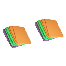 20Pièces Coussin Assise Yoga, Confort Stabilité Pliable