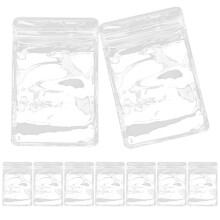 100Pièces Sacs PVC Réutilisables Auto-Scellables Pour Rangement