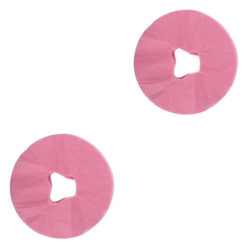 100Pièces Pads Massage Jetables Rose Confort Salon Spa