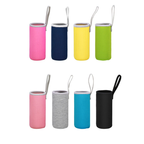 flesdrager 550 ml isolatiehouder rvs plastic 6,8x19 cm 1