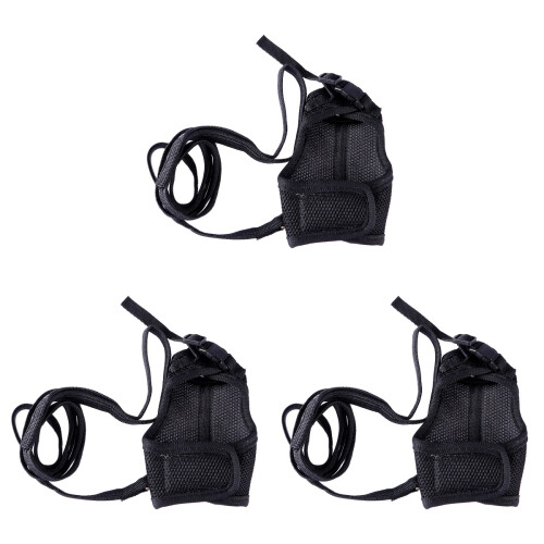 3Pièces De Noir, Ajustable, Confortable Pour 1