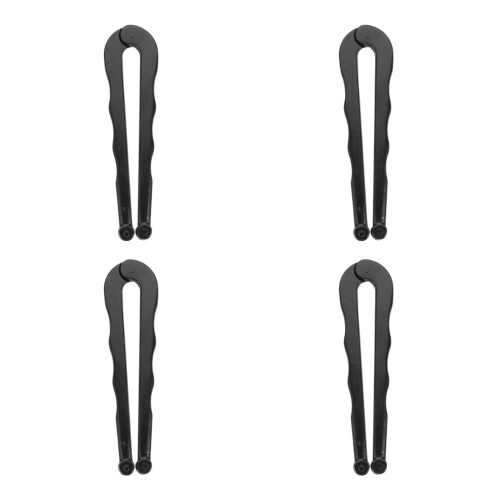 4Pièces Kit Angle Meuleuse Noir Acier Durable À Libération Rapide