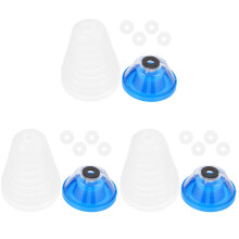 18Pièces Bols Blancs Pour Perceuse Collecteur De Poussière Durable