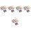 300Pièces Kit Filage Couture Accessoires Couleur Variée 1