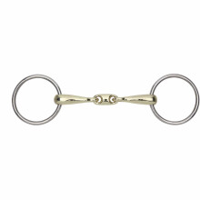 (4.5in, Brass) Shires Brass Training Horse Bit