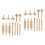 2Ensembles Outils Sculptures En Bois Beige Pour Argile 4