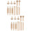 2Ensembles Outils Sculptures En Bois Beige Pour Argile 7