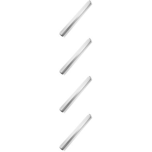 4Pièces Support Notes Aluminium Argenté Pour Cuisine Restaurant 1