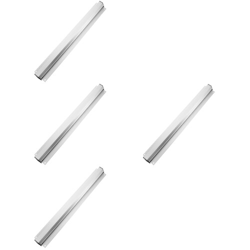 4Pièces Support Notes Aluminium Argenté Pour Cuisine Restaurant 2