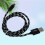 1 Meter 2A Oplaadkabel Nylon Gevlochten Micro USB Voor 7