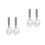 4Pièces Écrase- Ergonomique Argent En Acier Pour Cuisine 3