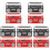 10Pièces Mini Radios Plastique Colorées Décor Maison Miniature Durable 2