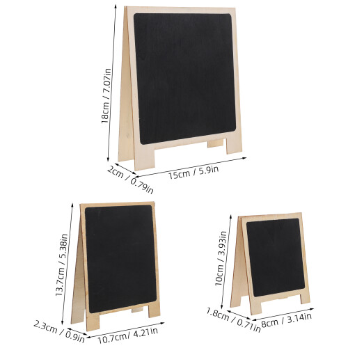 3 Mini Borduurplaatje Desktop Memo Multi-Functie Blackboard 1