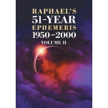 Raphaels 51Year Ephemeris 1950 to 2000 by Edwin Raphael Paperback Book