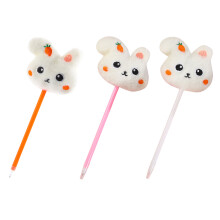 3 Konijnvorm Balpen Voor Kantoor Klaslokaal Kawaii Papierwaren