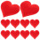 500St Hart Confetti Hartvormige Decor Voor Feest & Bruiloft 1