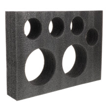Zwart Multifunctioneel Foam Drinkbeker Draagrek Compact
