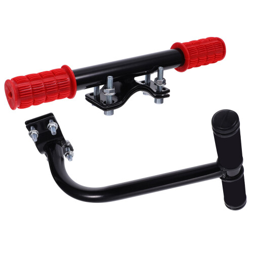 2 Stevige Armsteunen Fietsaccessoires Zwart