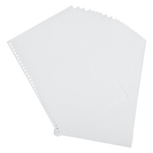 Wit Losbladig Papier 3-Gats Herbruikbaar Sticker Verzamelboek