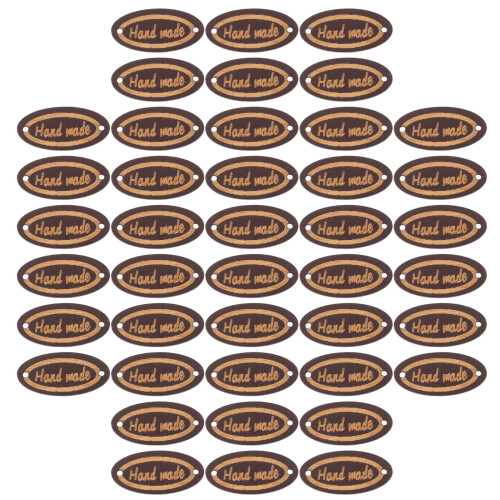 100 Stks Ovale Labels Voor Kleding En DIY Projecten
